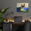 Art mural en verre Lark Manor ™ «Getting Cosy» par Darlene Pavlovich