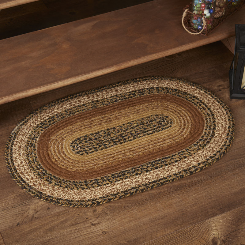 Kettle Grove Geometric Indoor Rug, Oval 1'8" x 2'1"