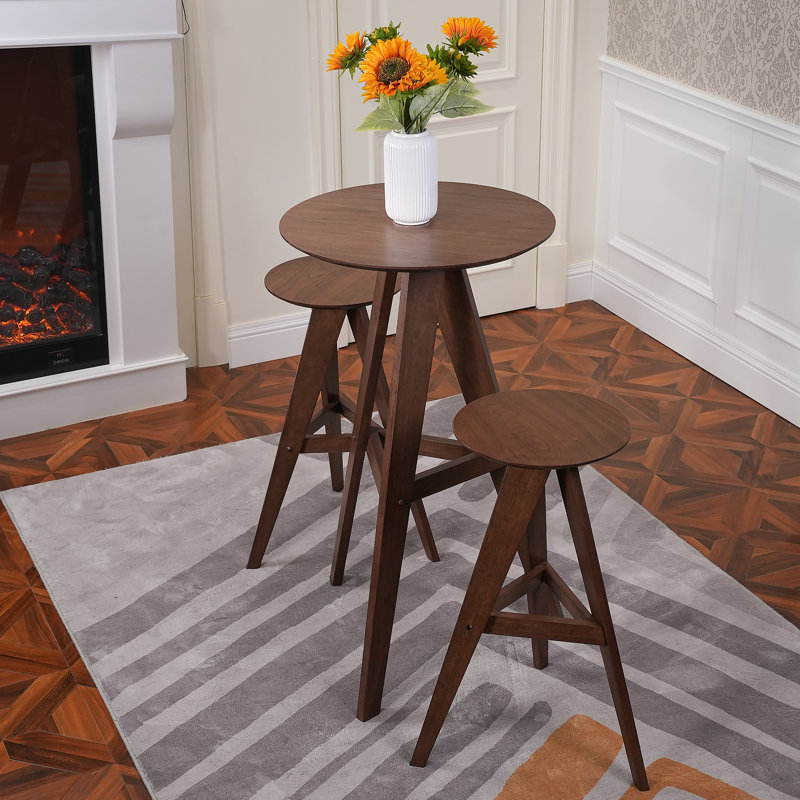 Bar Table And Stools Set