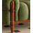 American Retro Dark Green Fabric Sofa-105170777