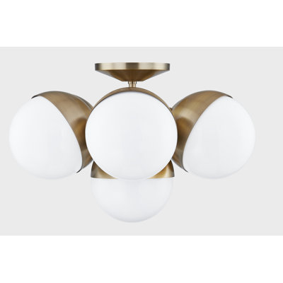 CUPERTINO 7 - Light Semi Flush