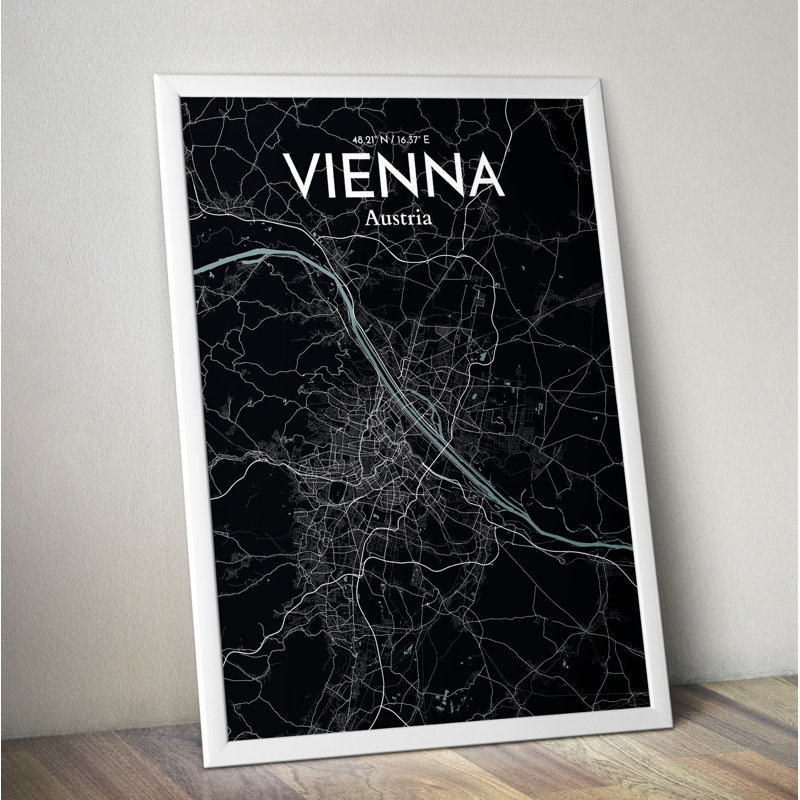 Vienna - No Frame Print, 70.8 cm H x 40.6 cm W x 0.1 cm D