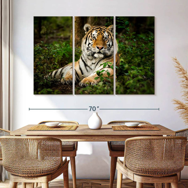Mighty Tiger, 42" H x 65" W