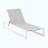 5-Level Adjustable Outdoor Chaise Lounge, Durable Aluminum Frame & PVC-coated polyester Mesh, Perfect For Patio/Poolside