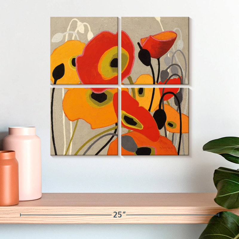 Mango Tango I, 18" H x 18" W