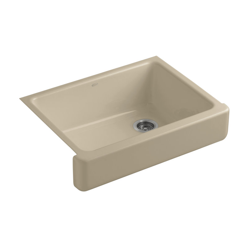 Whitehaven 30" L x 22" W Farmhouse Kitchen Sink, Mexican Sand