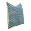 Jeté en lin bleu Fab Fabine - imprimé floral fait à la main, décor bohémien rétro-101751277-101751280