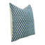 Jeté en lin bleu Fab Fabine - imprimé floral fait à la main, décor bohémien rétro-101751277-101751285