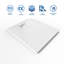 Staples Stone Standard Shower Tray - White-1433931807