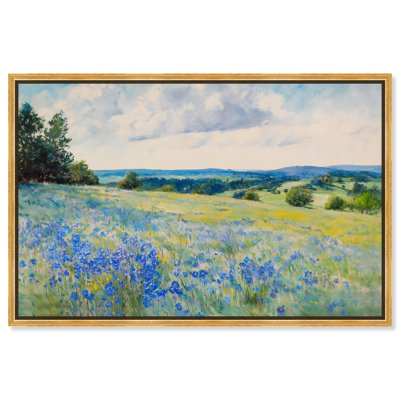 «Sky Over Blue Fields» par Art Remedy