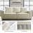 Paavo 84" Modern 3 - Piece Two Upholstery Options and Modular Sofa-1327084176