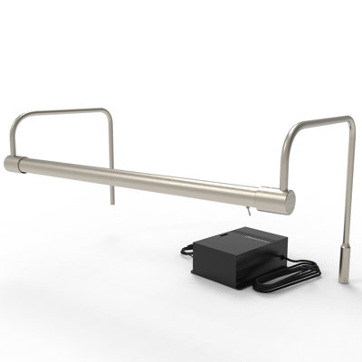 Luminaire de galerie Tru-Slim avec prise et télécommande, H 9 po x l 21 po x P 9 po