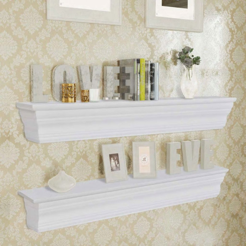 Zaniyah 2 Piece Floating Shelf