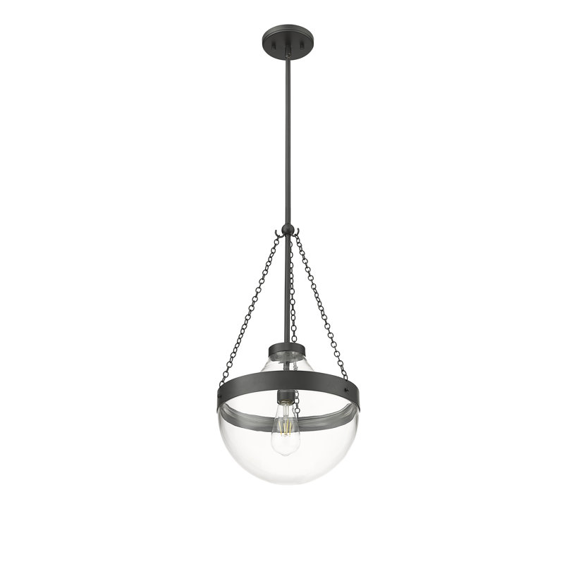 Marama 1 - Light Teardrop Pendant, Matte Black