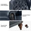 Amyri 33" Wide Genuine Leather Wingback Armchair with Button-Tufted-88605748
