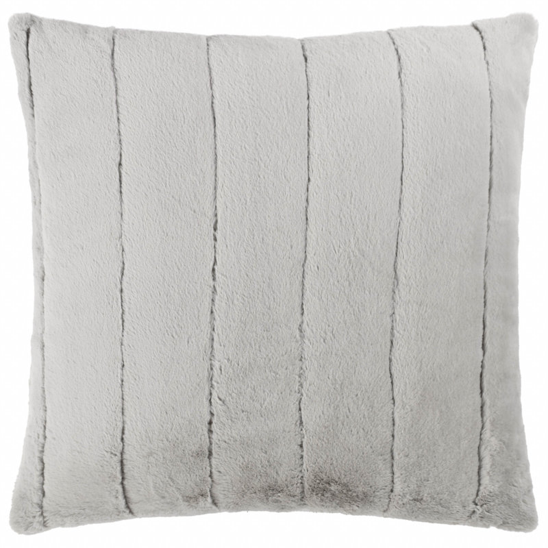 Empress Square Cushion, 45cm H x 45cm W, Light Grey
