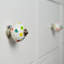 Nicola Spring - Round Ceramic Cabinet Knobs - Polka Dot