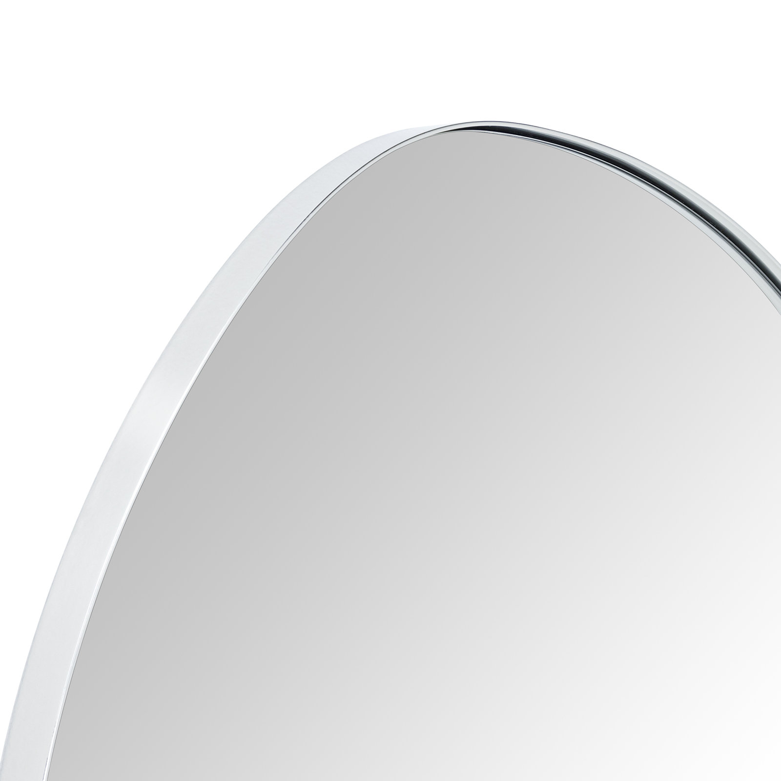 Stainless Steel Mirror, 22" x 30", Chrome