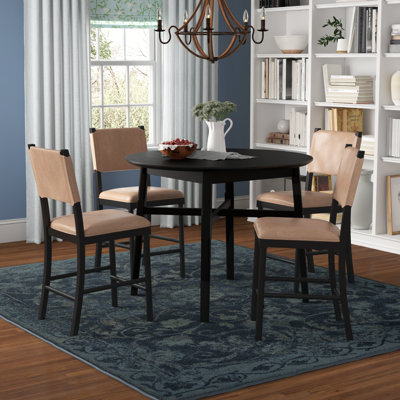 Ambrie Round 46 Dining Set