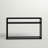 Swanage 50.25'' Glass Top Console Table