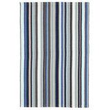 Westbrook Stripe Blue Handwoven Indoor/Outdoor Rug