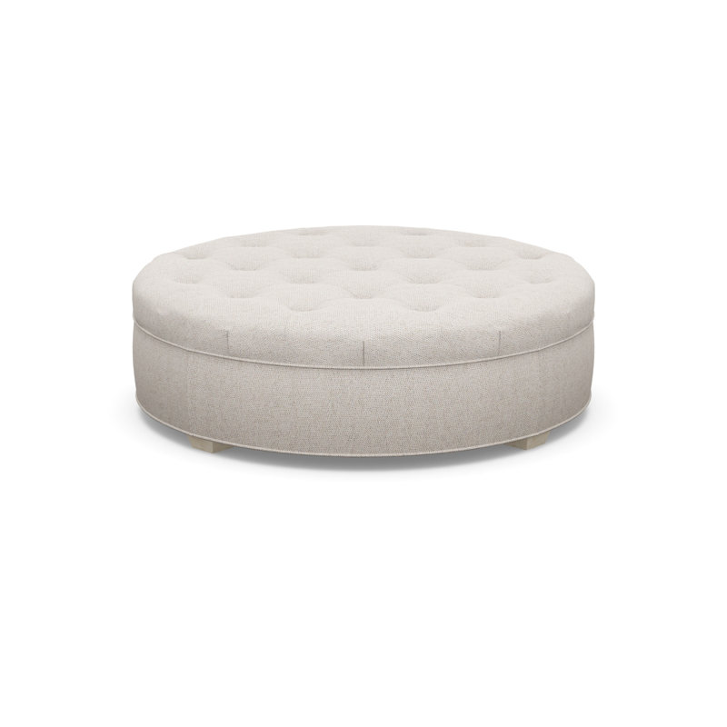 Round Ottoman, 5246-70, Sandstone
