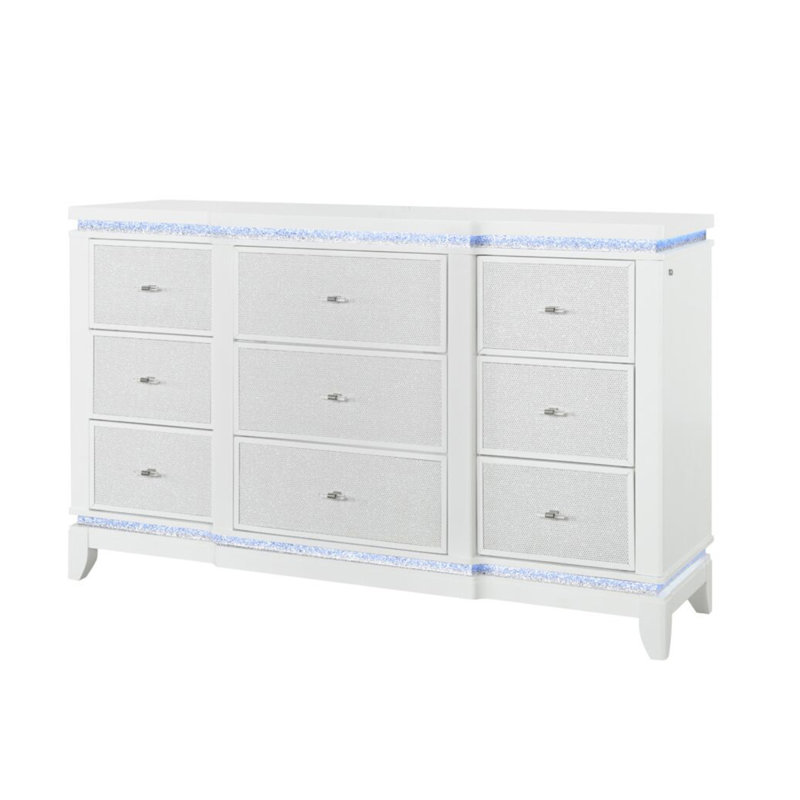 Commode avec 6 tiroirs pour la chambre à coucher