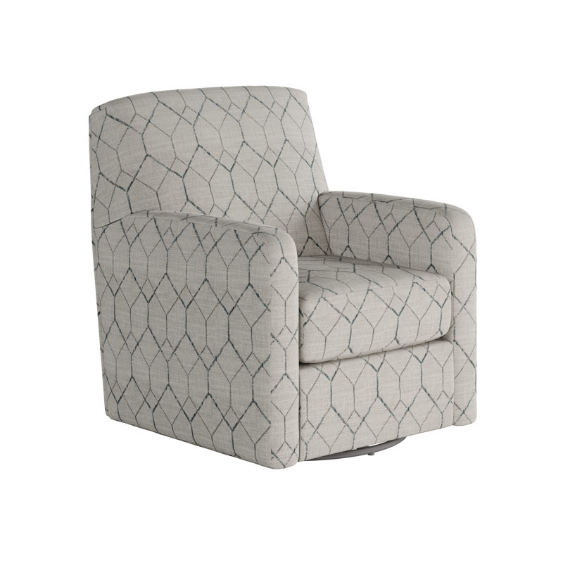 Fauteuil oscillant pivotant Balina Bindi, Sable Maximus, H 38 po x l 35 po x P 29 po