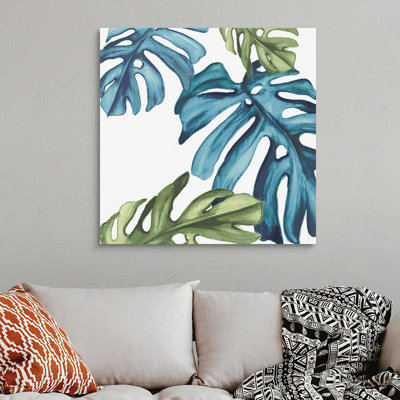 " Palm Leaves I " Painting Print