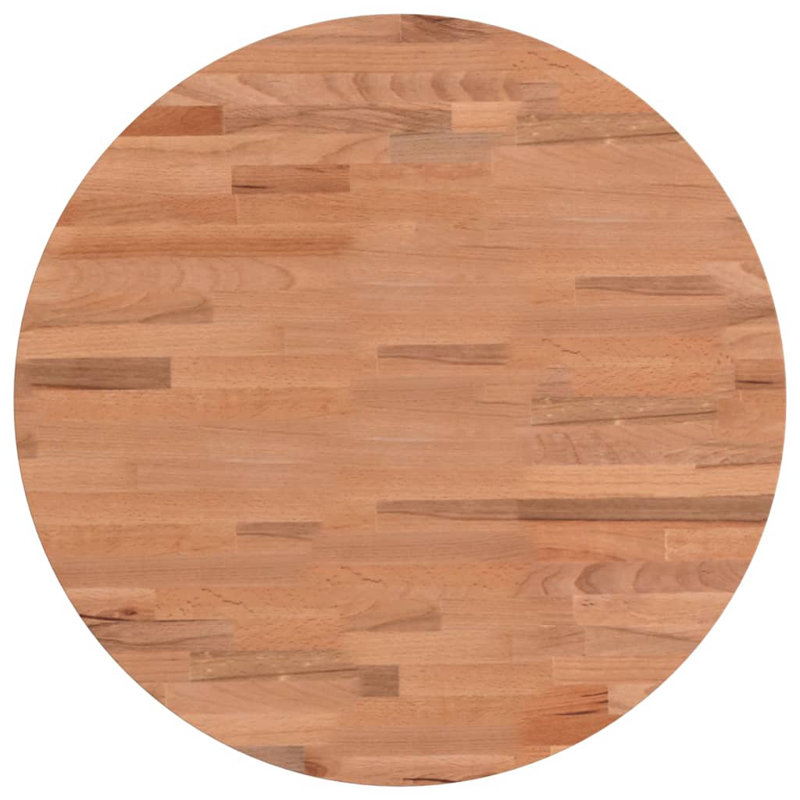 Tiphonnet Solid Wood Table Top, 1.5cm H x 50cm W x 50cm D, Brown