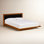 Moduluxe Walnut Bed