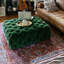 Repose-pieds carré moderne en velours capitonné capitonné Modern Light-Luxury-1663728079