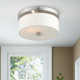 Flaire 2 Light Flush Mount