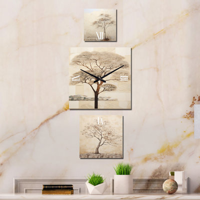Mahonri Metal Wall Clock