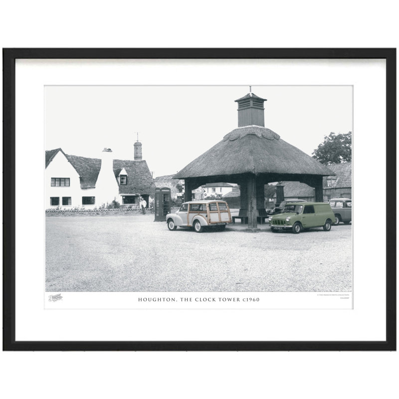 Houghton, The Clock Tower C1960 by Francis Frith - Single Picture Frame Print, 40cm H x 50cm W x 2.3cm D
