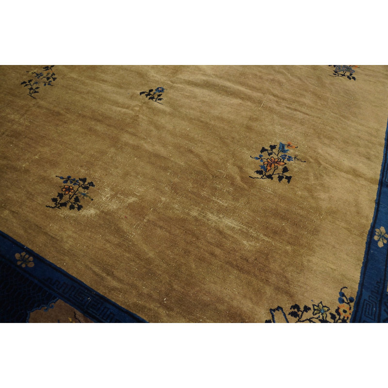 Tapis antique antique de Pékin