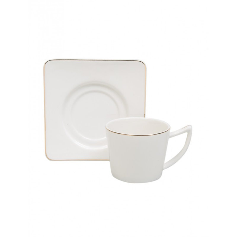 Tasse à espresso et soucoupe
