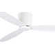 Hardy 3 - Blade Flush Mount Ceiling Fan with Remote Control