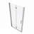 1/4" Tempered Glass Universal Shower Door With Pivot - 1 3/8" Adjustable, 36000 Times Verified For Enjoyable And Leak, , Aluminium Alloy Tested Leakage, Smooth System, Finish,-118139168