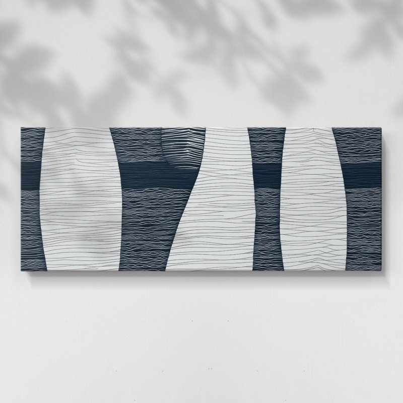 Abstract Series-DCCXXXII- Gallery Wrapped Canvas -Ready to Hang, 12" H x 30" W