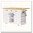53-inch Kitchen Island Set with 2 Bar Stools, Drop Leaf & Power Outlet (Three Packages)-904061371