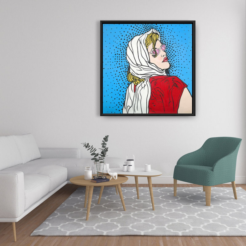 «Pop Art Woman» sur toile