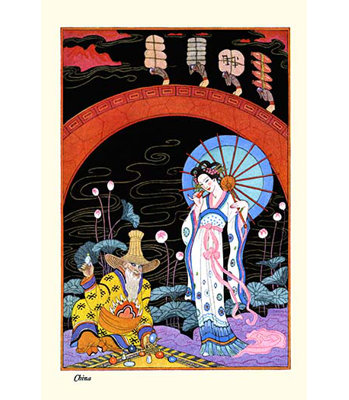 " China " by George Barbier