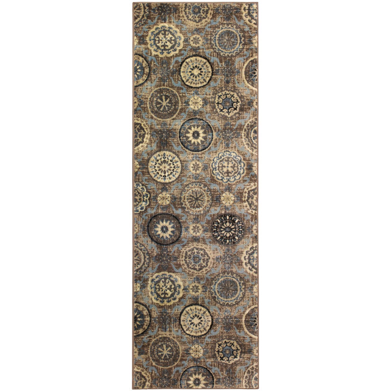 Tapis jacqulina, Tapis de couloir 2 pi 7 po x 8 pi