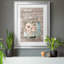 «Home Sweet Home» par J Paul - reproduction d'art textuelle encadrée-1088372444-1088372445