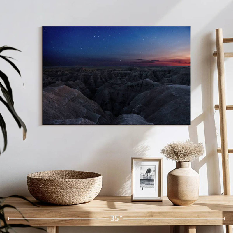 Alvord étoiles au-dessus des Badlands, H 16 po x l 24 po