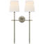 Thomas O'Brien Bryant Large Double Tail Sconce-44746425-89092950