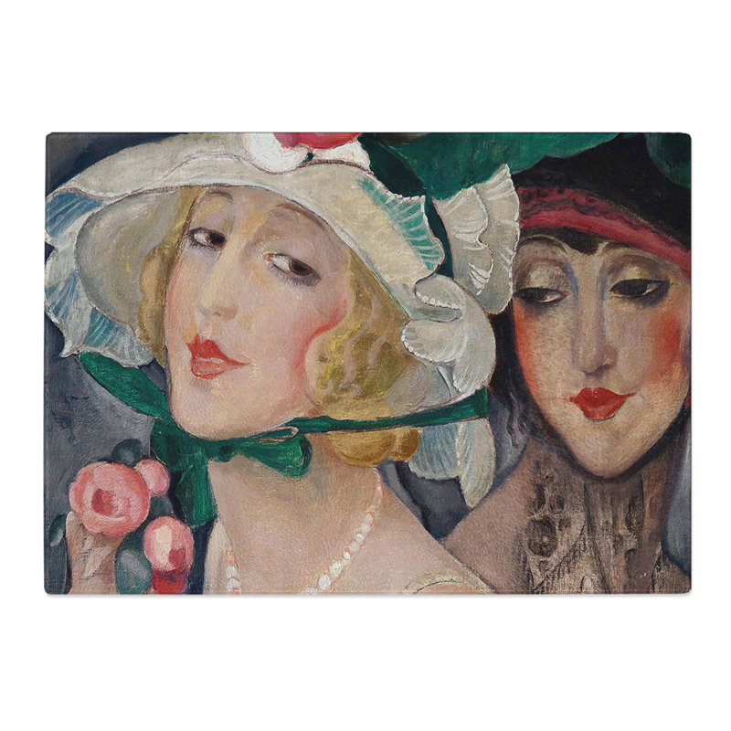 Dress Down Friday by Gerda Wegener Chopping Board, 28.5cm W x 39cm L