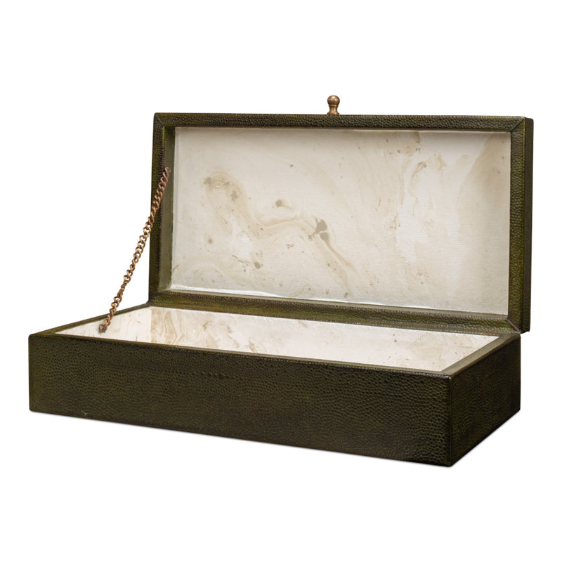 Gatsburg Handmade Decorative Box, Green