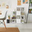 43'' H x 47'' W Ladder Bookcase-1442598277